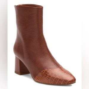 Coconuts by Matisse | Cognac Croc-Embossed Clyde Boot